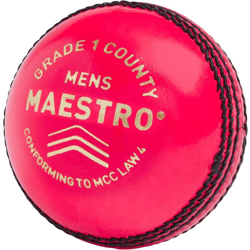 Gunn & Moore GM Leather Cricket Match Ball, Maestro Grade