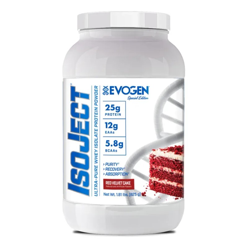 Proteina Aislada Isoject Evogen Isolate 25 Ser Nuevo Sabores