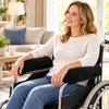 Wheelchair Armrest Covers for Daily Comfort – Soft Plush Chair