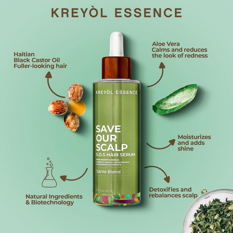 Kreyol Essence - Save Our Scalp Serum (S.O.S Serum) -