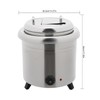 Commercial Grade Soup Kettle Soup Warmers with Flip-top Lid and