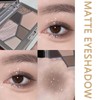 6-Color Nude Eyeshadow Palette - Matte and Shimmer Shades for