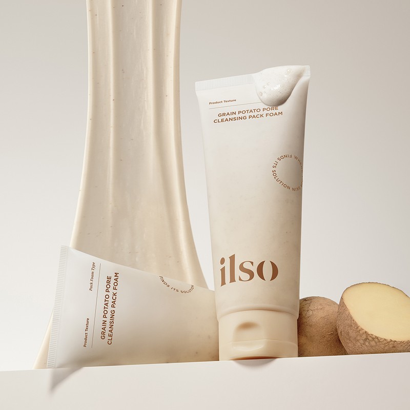 sweep Ilso Grain Potato Pore Cleansing Pack Foam 150ml /