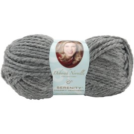 Premier Yarns Deborah Norville Collection Serenity Chunky Weight Heathers Yarn: Smoke