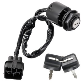 MINETPS 35100-HL4-A01 Ignition Key Switch with Keys Fit for Honda UTV Pioneer 1000 SXS1000M 2016 2017 2018 2019 2020 2021 2022 2023 Replace 35100-HL4-AK1