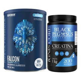 Birdman Proteína Falcon 960g  Creatina Monohidratada Bp                                                                                               