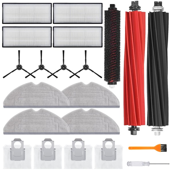 Roborock S8, S8+, S8 Pro Ultra Accessories, Pack of 21