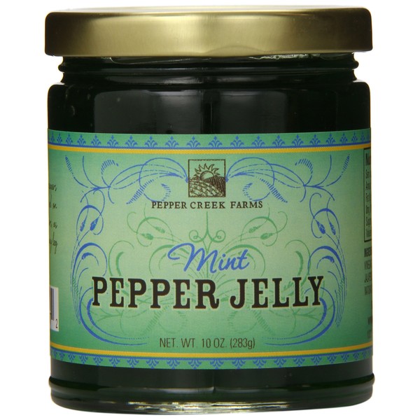 Pepper Creek Farms Mint Pepper Jelly, 10 Ounce