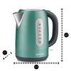 Sencor SWK1771GR 1.7L Stainless Steel Electric Kettle with Lid Safety