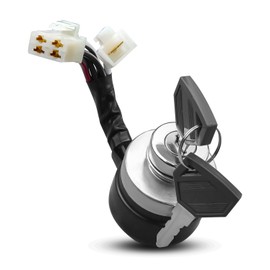 ULZOZN Ignition Switch Compatible with John Deere Tractor 2025R 2027R 2032R 2210 2305 2320 2520 2720 4010 4100 4110 4115 Replace LVA803436 AM879479 LVA803606, Ignition Lock Cylinder