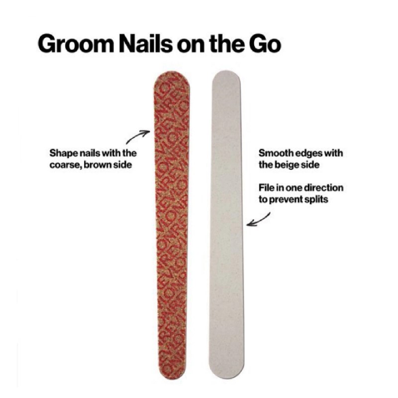 Revlon 33310 Compact Emery Board Nail File Double Side Smooth