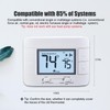 Aowel Non Programmable Thermostat for Home 2 Heat 2 Cool