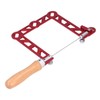 Mini Woodworking Hand Saw U Shape Wooden Handle Coping Saw