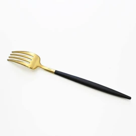 Kuchipol GOA Matte Gold Dinner Fork