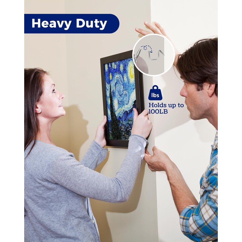 20 PCS Picture Hangers, Heavy Duty Drywall Hooks for Hanging,
