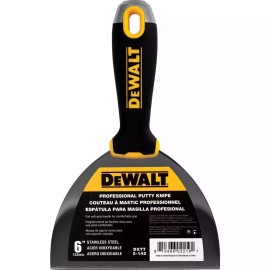 sweetdealalabama 2 x DEWALT 6 in. Stainless Steel Hammer-End Joint Knives with Soft Grip Handles