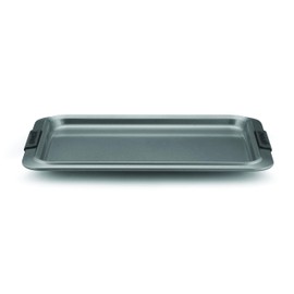 Anolon Advanced Nonstick Bakeware with Grips, Nonstick Cookie Sheet / Baking Sheet - 10 Inch x 15 Inch, Gray
