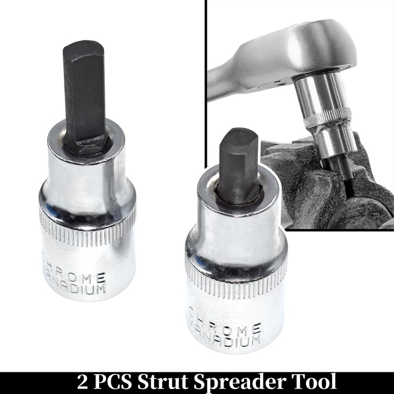 Yuesstloo 9pc Strut Nut Socket 16mm 18mm 19mm 21mm 22mm