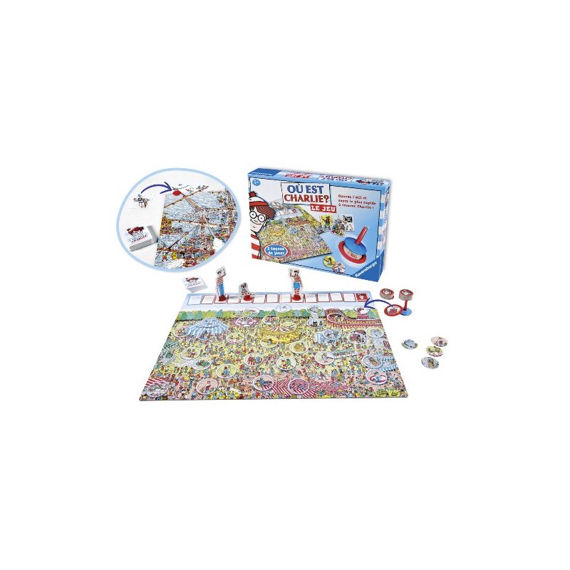 Ravensburger – 26569 – Party Game Where Is Charlie?