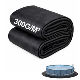 Abimars Pool Pads for Above Ground Pool, 15' Seamless Comfort Underfoot