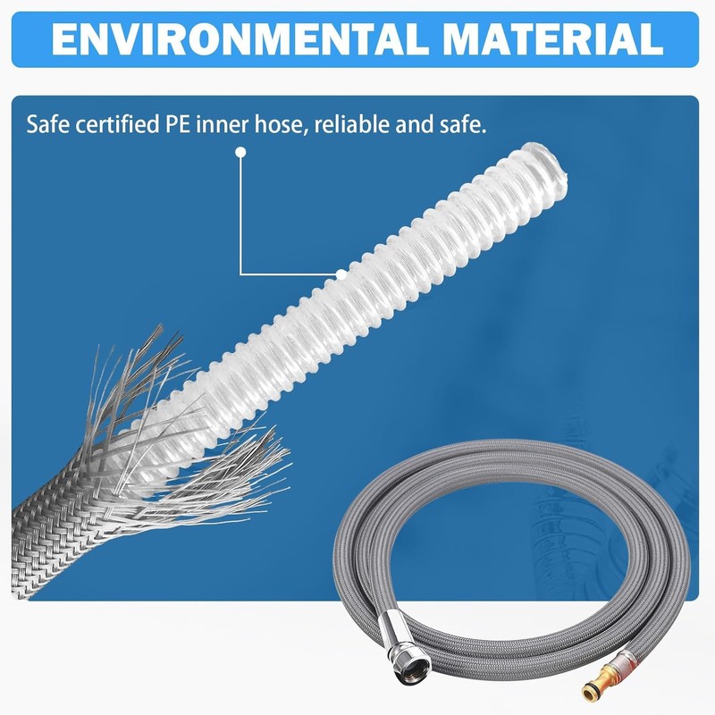 Upgraded Replacement Hose Kit for Moen Pull Down Kitchen Faucet