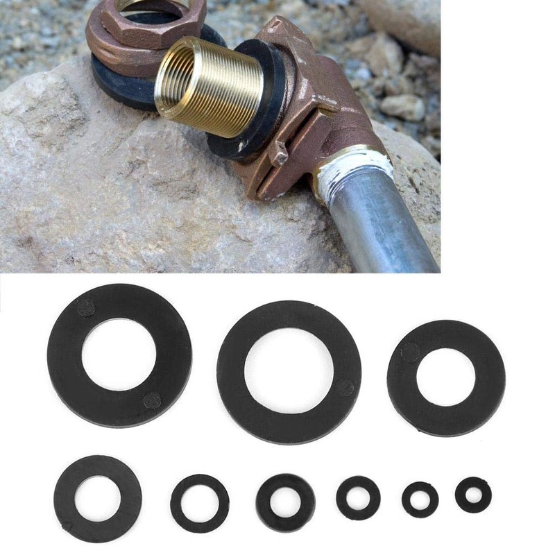Nylon Washer Nylon Seal Black, M2-M12 Black Washer Assortment Set,