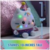 Gabby's Dollhouse Celebrations, Sprinkle Party Cakey Cat Plush, 10-Inch Interactive