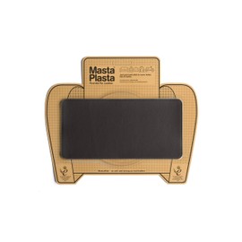 MastaPlasta Self-Adhesive Premium Instant Leather Repair Patch, Large - 8 x 4 Inch. Dark Brown. First-aid for Sofas, Car Seats & More