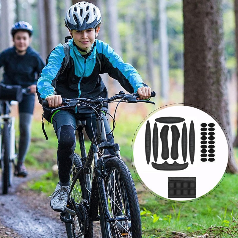Selev Set Fodera Casco Bici - 2 Kit Imbottitura Spugna