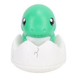 Baby Bath Sprinkler Toys Light Up Bathtub Rechargeable Spray Water Dinosaur Shaped Bathing Toys for Toddlers Kids Green