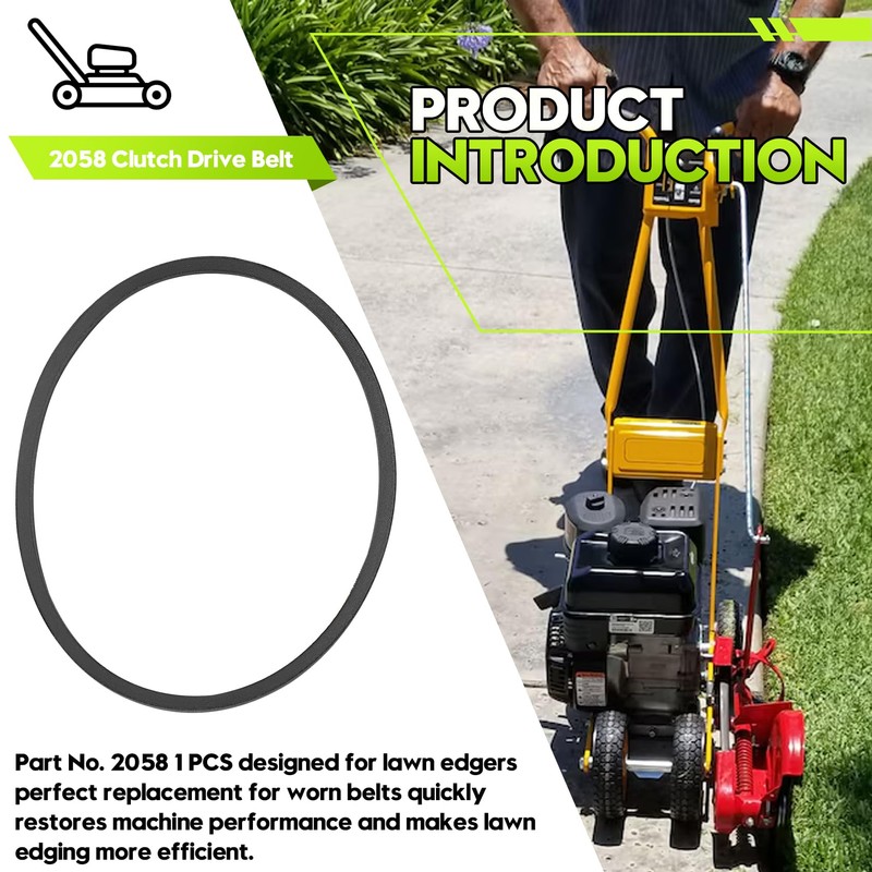 4L-300 Drive Belt Compatible with McLane Edge Trimming Machine, Replacement