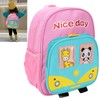 Elementary School Backpack, Oxford Cloth Fabric Cartoon Backpack Soft for