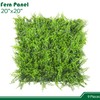 Goleray 20"x20" 9Pack Greenery Wall Backdrops Artificial Grass Panel Faux