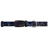 Buckle-Down PC-W30772-NS Dog Collar Plastic Clip, Galaxy Collage, 1/2" x