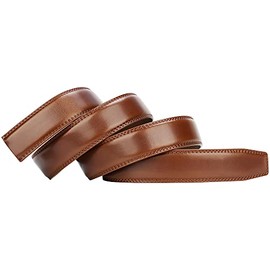 Lavemi Replacement Belt Strap for Rachet Belt, Width: 1 3/8"(Brown 51")