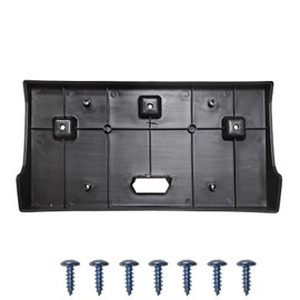 GZVKE Front License Plate Frame Tag Holder Mounting Bracket Fits for Jeep Renegade 2015-2018 Textured Black Replace CH1068137 68256471AA