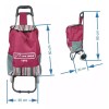 Lion Tools 3 Carritos Para Mandado Multiusos Plegable Cuerpo Metálico