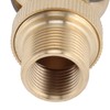 Brass Ice Tower Cedar Water Fountain Nozzle Spray Head Adjustable