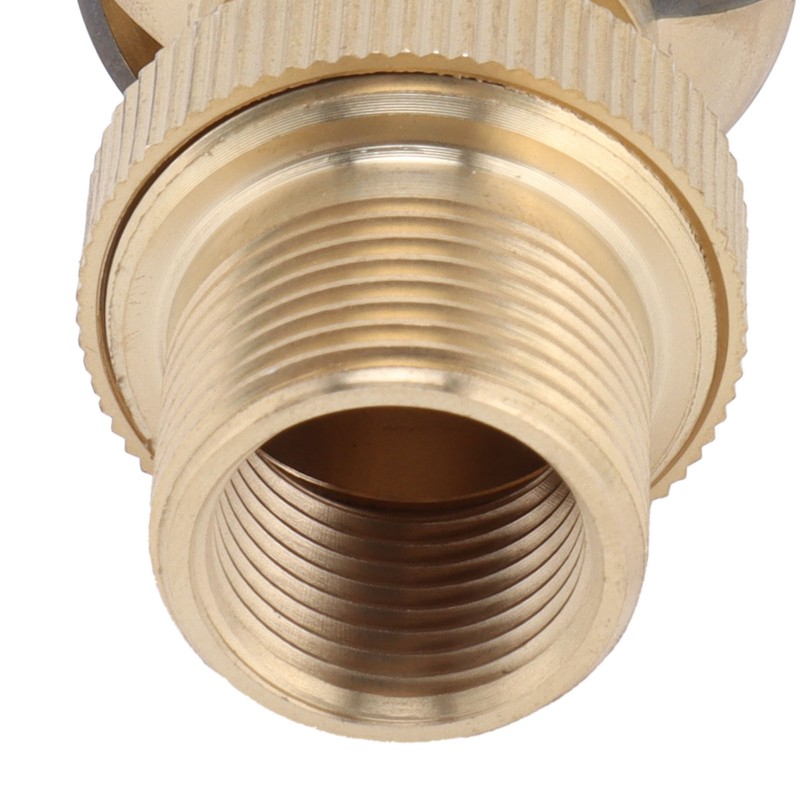 Brass Ice Tower Cedar Water Fountain Nozzle Spray Head Adjustable