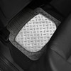 FH Group Automotive Floor Mats - Heavy-Duty Metallic Rubber Floor