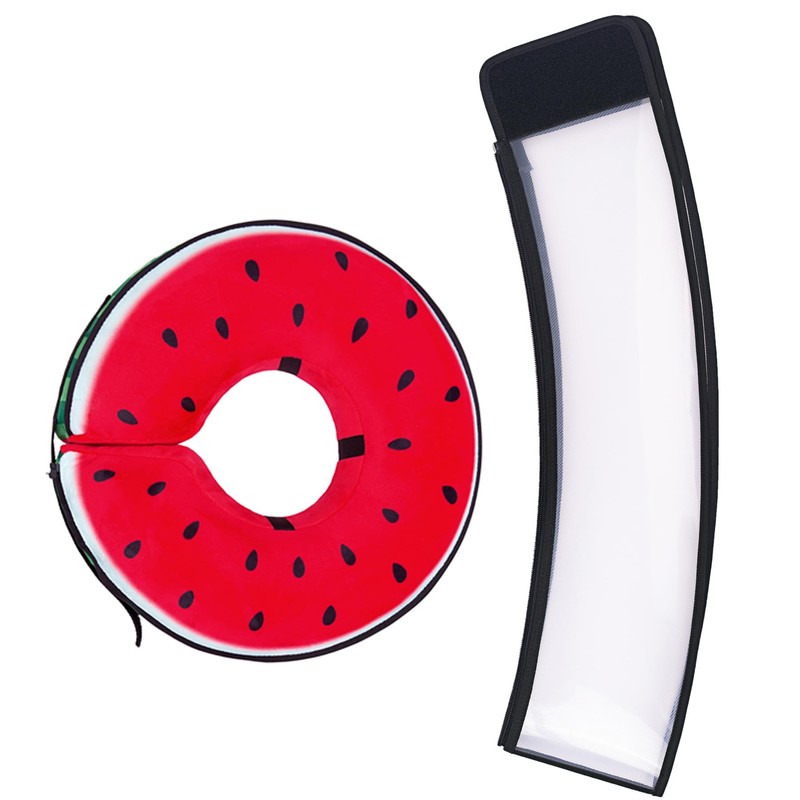Transparent Shield Accessory for Inflatable Dog Cone Collar,Clear Shield Replacement