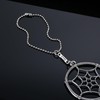 YYJFF Dream Catchers Car Charm Rotatable Handmade Pendant with Rose