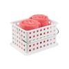 iDesign Portable Shower Caddy Basket with Handle for College Dorm