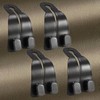 4 Pack Headrest Hooks for Car, Leather Car Seat Back