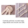 Mini Wooden Spork, 100PCS Bamboo Forks, Disposable Wooden Forks for