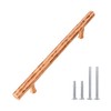 Akicon 5 Inch Hole Center Hammered Copper Kitchen Cabinet Handle
