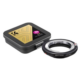 K&F Concept Mount Adapter, Leica M, RF Mount, Convert, L/M-EOS R, Leica M Lens to Canon EOS R Camera, Infinity, High Precision