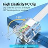 TECHZOCO RJ11 Telephone Cable, ADSL Telephone Cable, Modular Cable 6P4C,