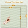 TINYHARBO Premium Foam Baby Play Mat 71" x 59" with