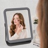 ChicReflect Non Reversing Mirror True Reflection Vanity Mirror, 90° Rotatable
